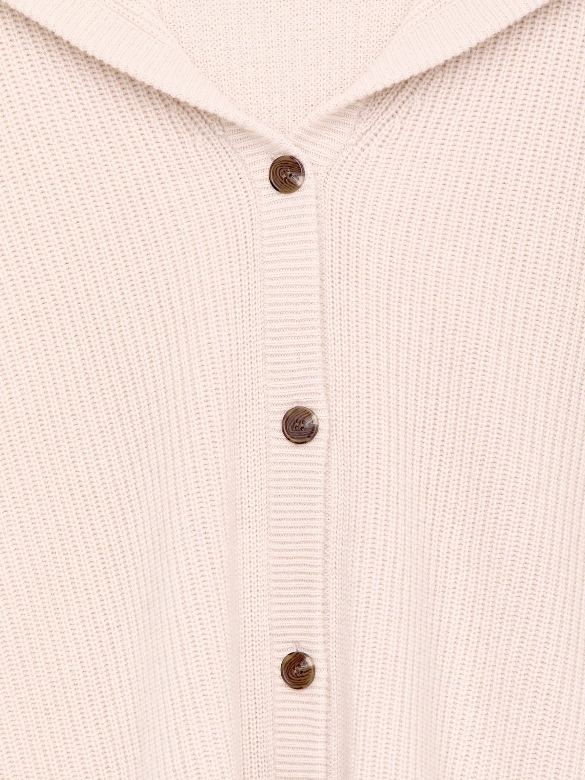 Cashmere-Wool Hooded Cardigan - Beige - Image 2