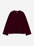 Oversized Pure Cashmere Jumper​ - Red