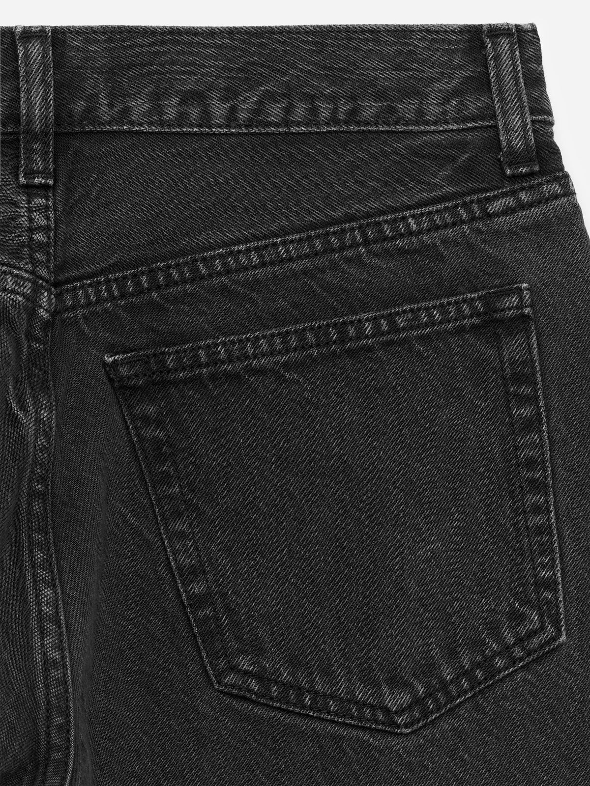 Loose Wide Jeans - Grey - Image 2